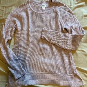 Old Navy purple knit sweater